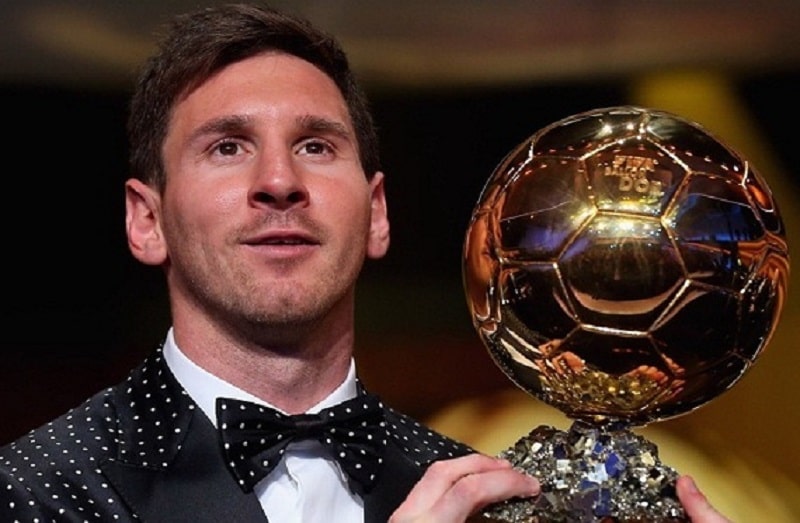 Messi là người giành nhiều quả bóng vàng nhất